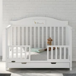 Toddler Rails|Bed Accessories-Storkcraft Toddler Guardrail with Slats