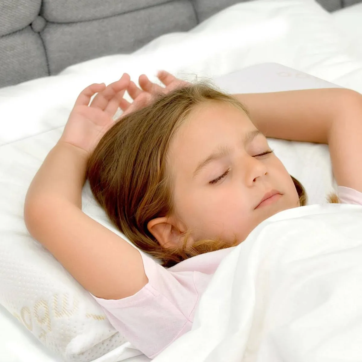 Pillows-Baby Works Toddler Pillow with Bamboo Pillowcase