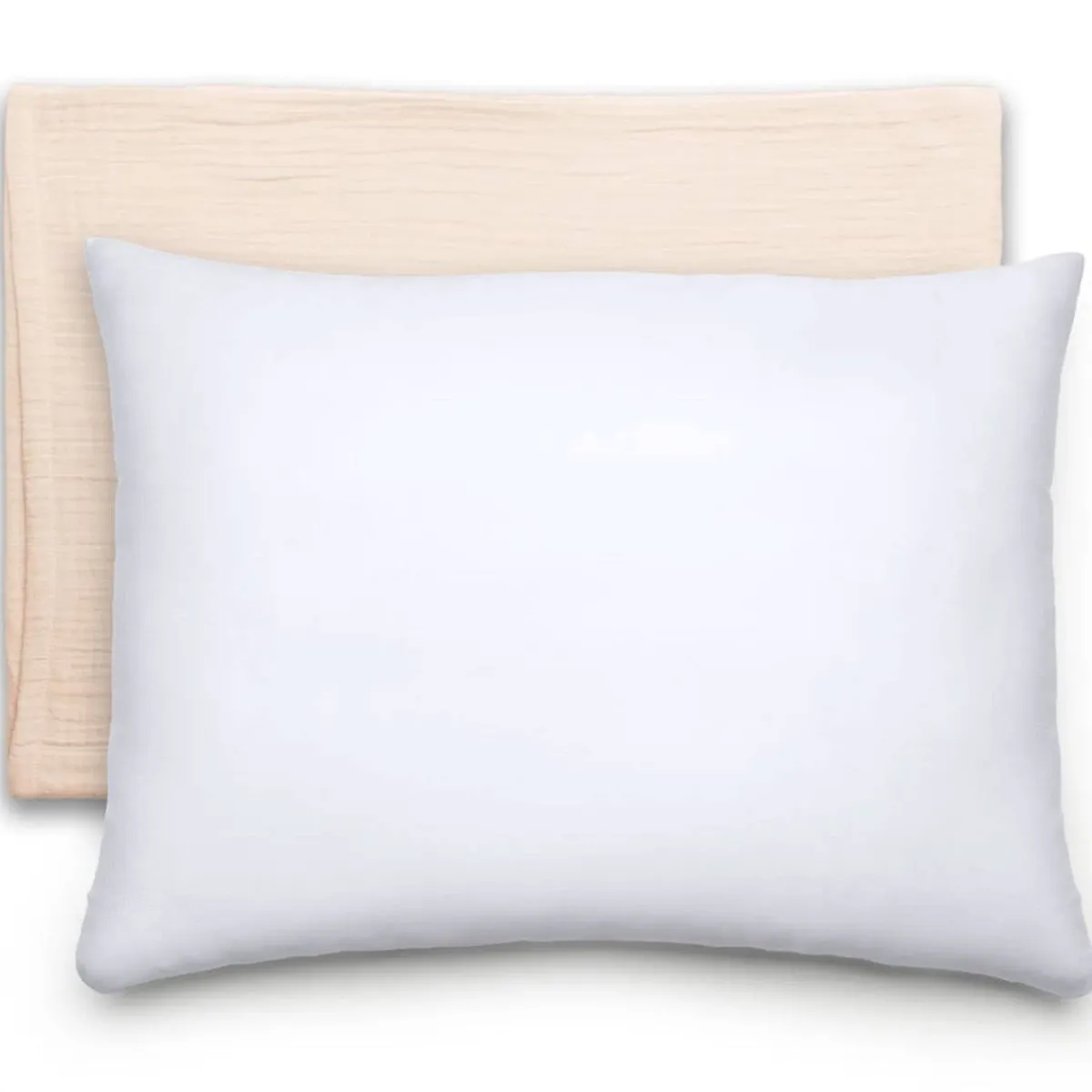 Pillows-Comfycubs Toddler Pillow with Muslin Pillow Case