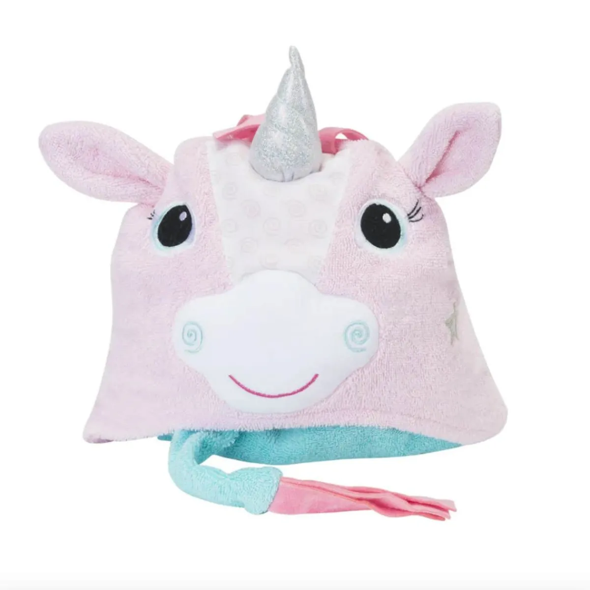 Towels + Cloths-Zoocchini Toddler Plush Terry Hooded Bath Towel