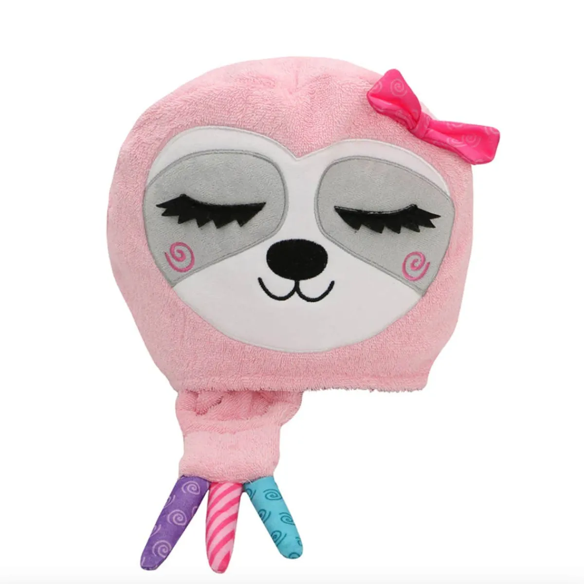 Towels + Cloths-Zoocchini Toddler Plush Terry Hooded Bath Towel