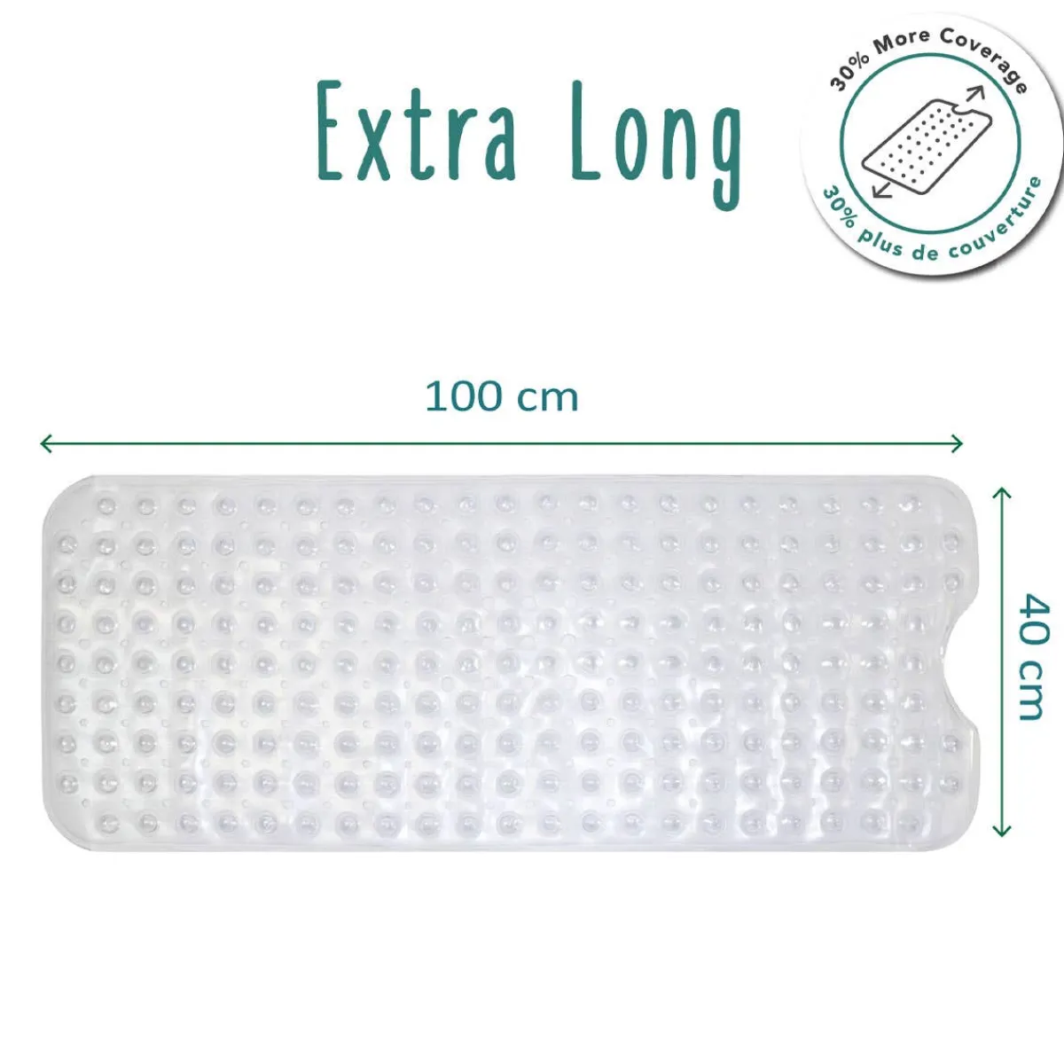Non-Slip Bath Mats-Baby Works Total Tub Bath Mat