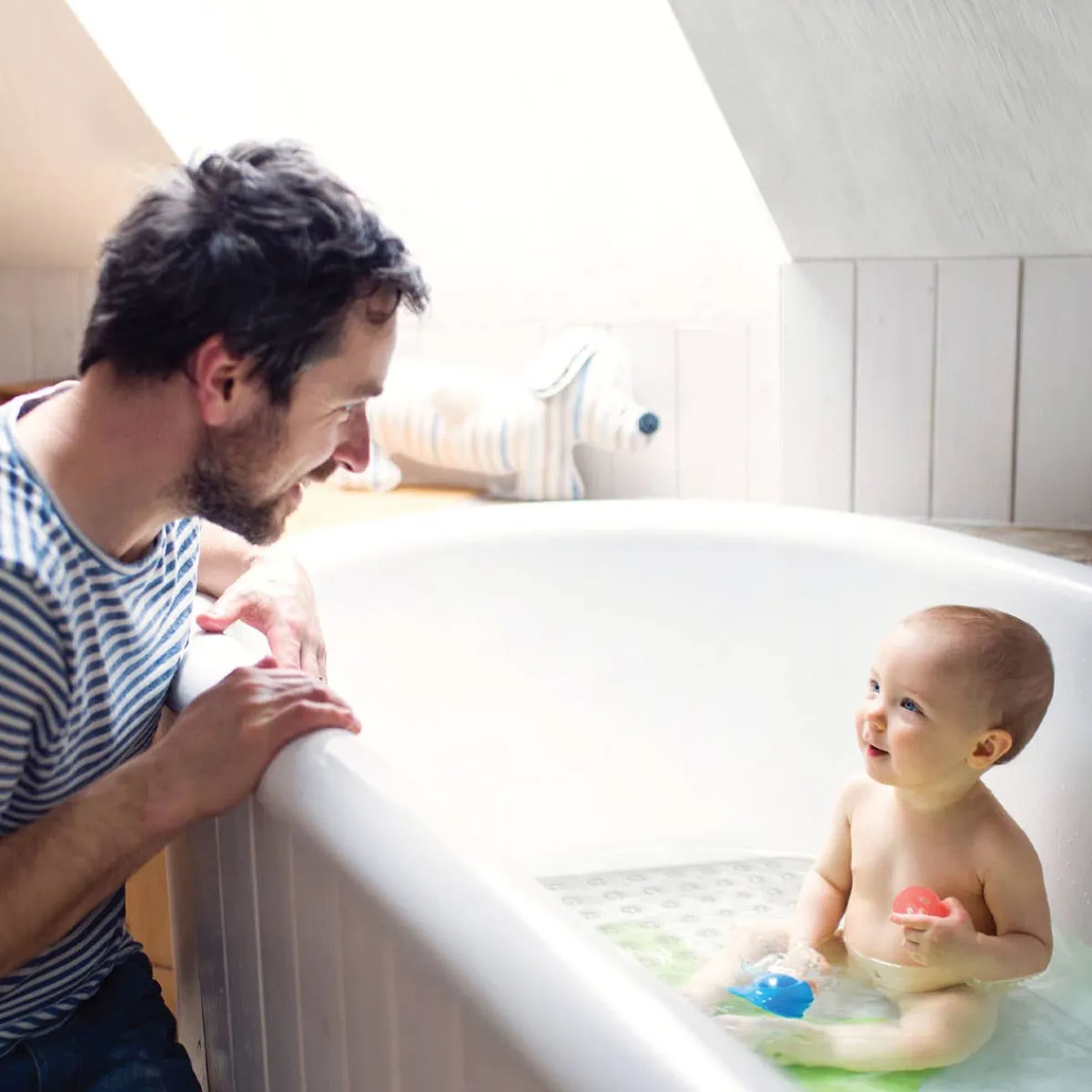 Non-Slip Bath Mats-Baby Works Total Tub Bath Mat