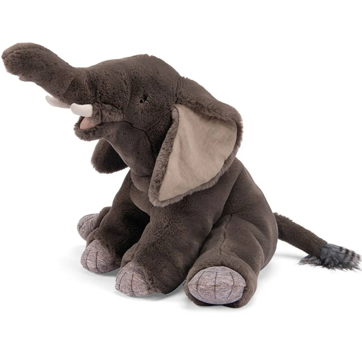 Plush Animals-Moulin Roty Tout Autour Du Monde - Elephant Large