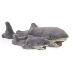 Plush Animals-Moulin Roty Tout Autour Du Monde - Shark Small