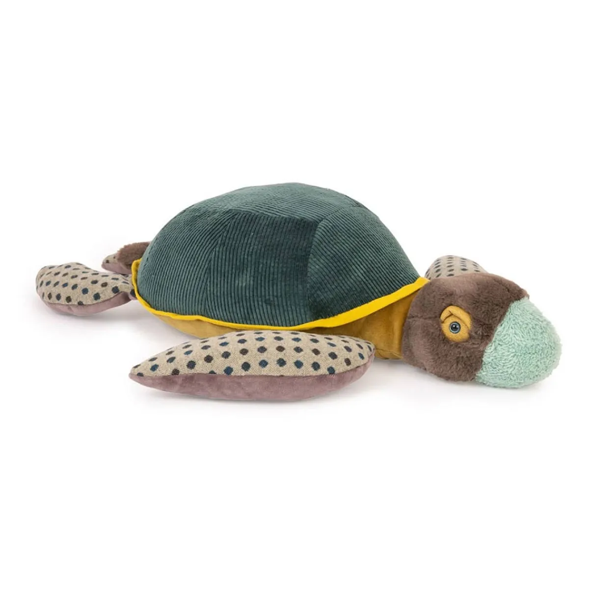 Plush Animals-Moulin Roty Tout Autour Du Monde - Turtle Large