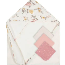 Towels + Cloths-Just Born Towel Set (4 Piece)