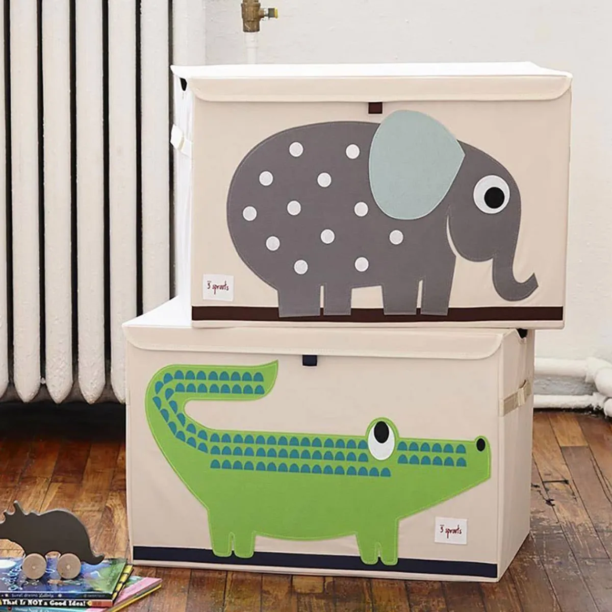 Storage|Toy Boxes-3 Sprouts Toy Chest