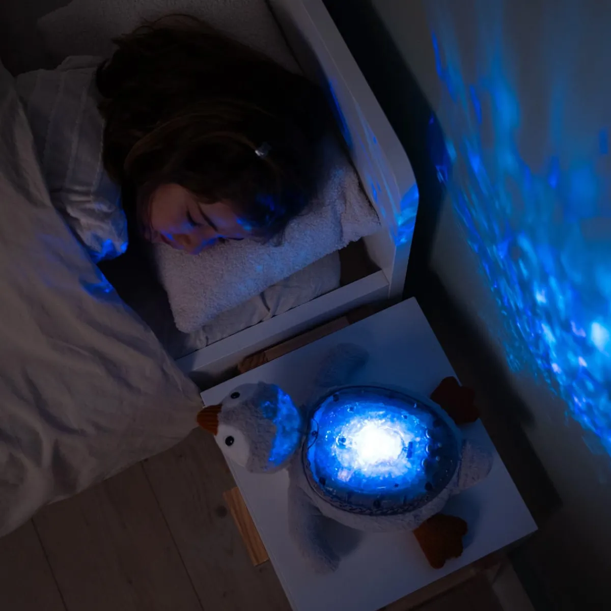 Sound + Light Machines|Lighting-Cloud B Tranquil Penguin (Rechargeable) Grey