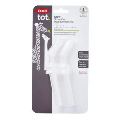 Kids Drinkware-Oxo Tot Transition Cup Replacement Straw Set (6 oz)