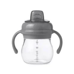 Kids Drinkware|Sippy Cups + Straw Cups-Oxo Tot Transition Soft Spout Sippy Cup (6 oz) Grey