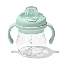 Kids Drinkware|Sippy Cups + Straw Cups-Oxo Tot Transition Soft Spout Sippy Cup with Removable Handles (6 oz)