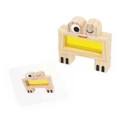 Puzzles|Wooden Toys-Janod Translucent Blocks