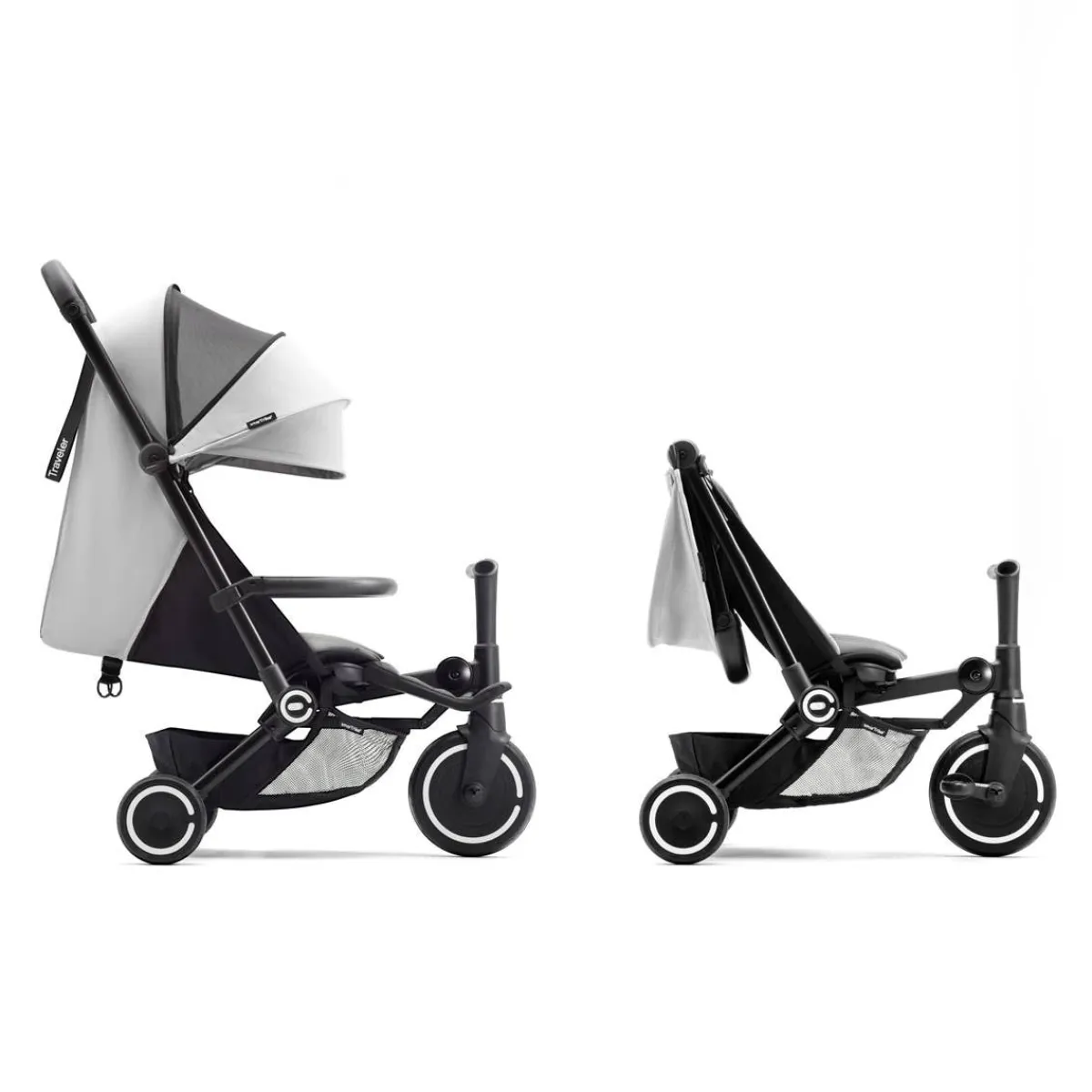 Travel Strollers-smarTrike Traveler Stroller