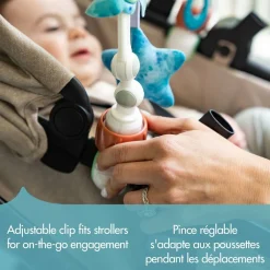 Stroller Toys-Tiny Love Treasure the Ocean Musical Nature Stroller Arch