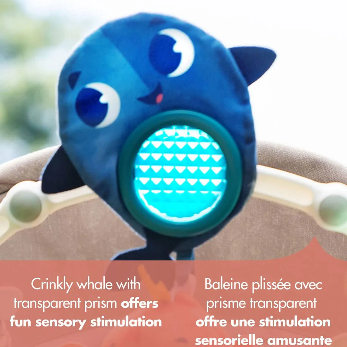 Stroller Toys-Tiny Love Treasure the Ocean Musical Nature Stroller Arch