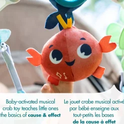 Stroller Toys-Tiny Love Treasure the Ocean Musical Nature Stroller Arch