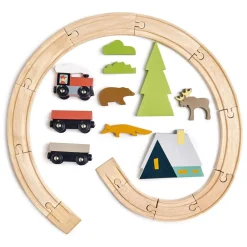 Cars + Trucks|Pretend Play-Tender Leaf Toys Treetop Train Set