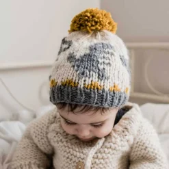 Winter Hats-Huggalugs Knit Hat T-Rex