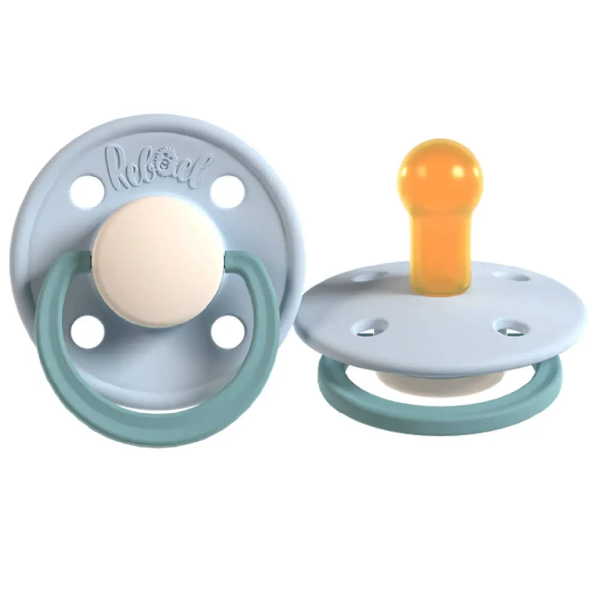 Pacifiers + Clips-Rebael Tri-Colour Pacifier (2 Pack)