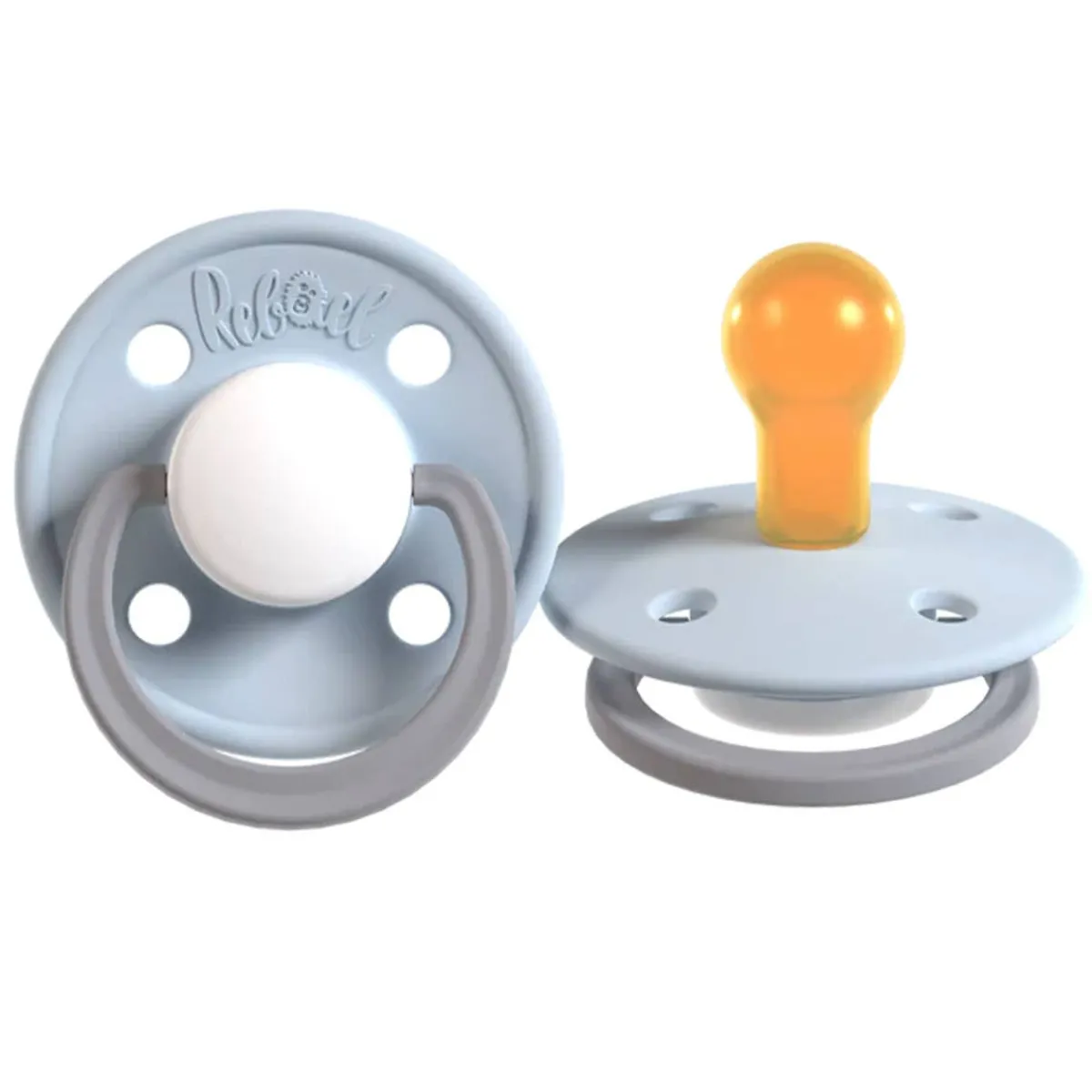 Pacifiers + Clips-Rebael Tri-Colour Pacifier (2 Pack)