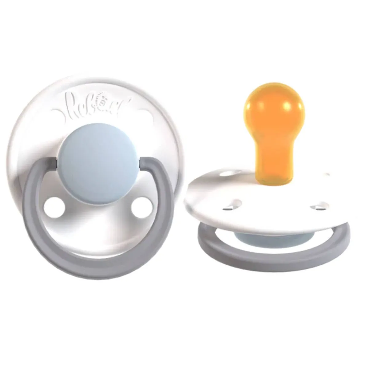 Pacifiers + Clips-Rebael Tri-Colour Pacifier (2 Pack)