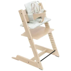 High Chairs & Boosters|Highchairs + Boosters-Stokke Tripp Trapp® High Chair² Complete - Natural/MosaicGreen