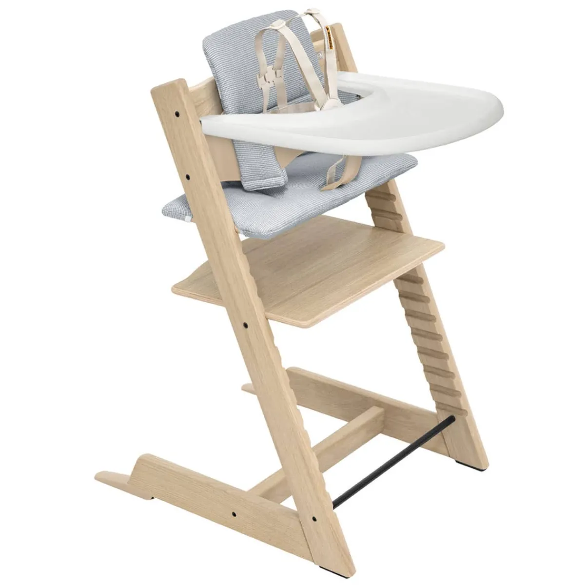 High Chairs & Boosters|Highchairs + Boosters-Stokke Tripp Trapp® High Chair² Complete - Oak (4 Piece Set)