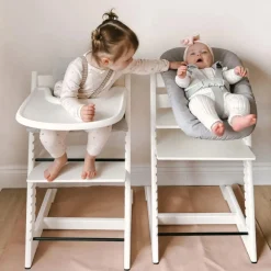 High Chairs & Boosters|Highchairs + Boosters-Stokke Tripp Trapp® High Chair² Complete - Oak (4 Piece Set)