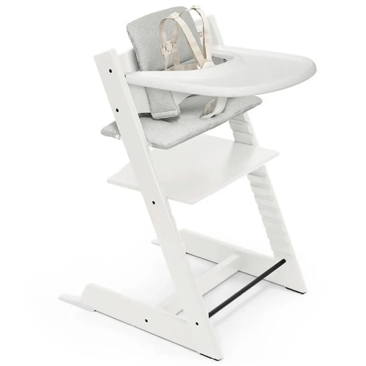 High Chairs & Boosters|Highchairs + Boosters-Stokke Tripp Trapp® High Chair² Complete - White/Nordic Grey