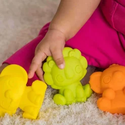 Play + Learn Toys|Grasping Toys-Bright Starts TropicAnimals 9 Take-Along Friends