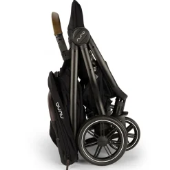 Travel Strollers|Double Strollers-Nuna TRVL DUBL Stroller Caviar