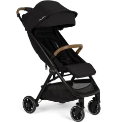 Travel Strollers-Nuna TRVL Stroller Caviar