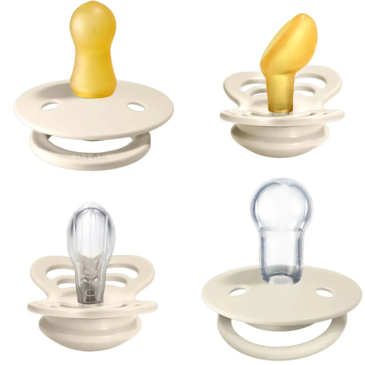 Pacifiers + Clips-Bibs Try-It Collection