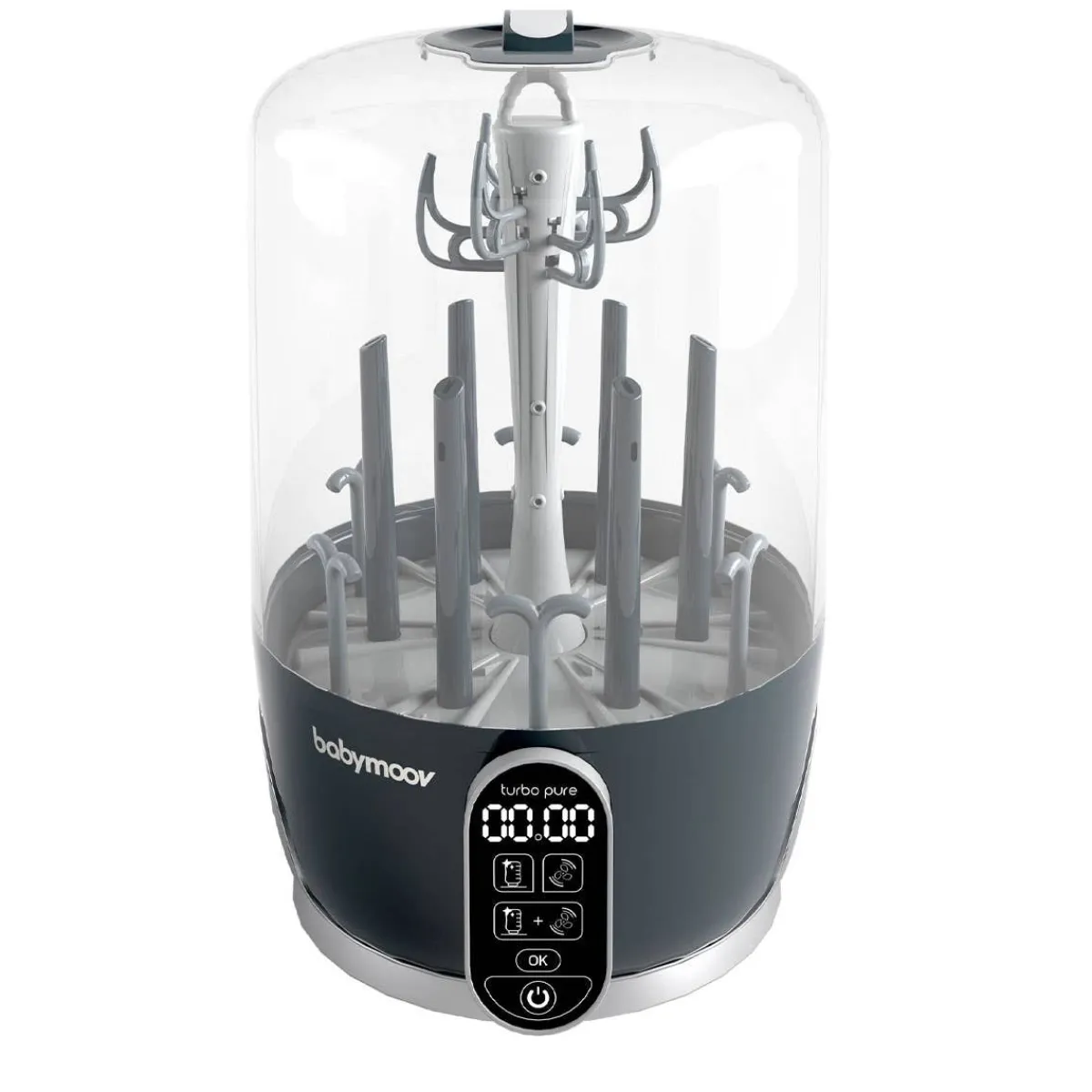Bottle Sterilizers-BabyMoov Turbo Pure Sterilizer