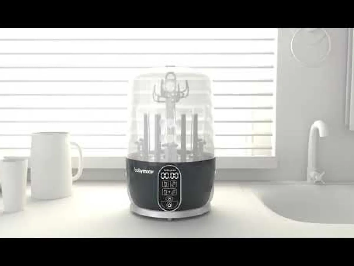 Bottle Sterilizers-BabyMoov Turbo Pure Sterilizer