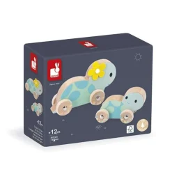 Cars + Trucks|Wooden Toys-Janod Turtles (Set of 2)