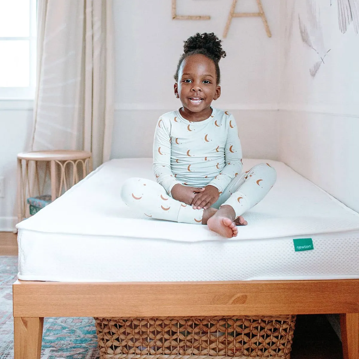 Twin Mattresses-Newton Baby Twin Mattress White