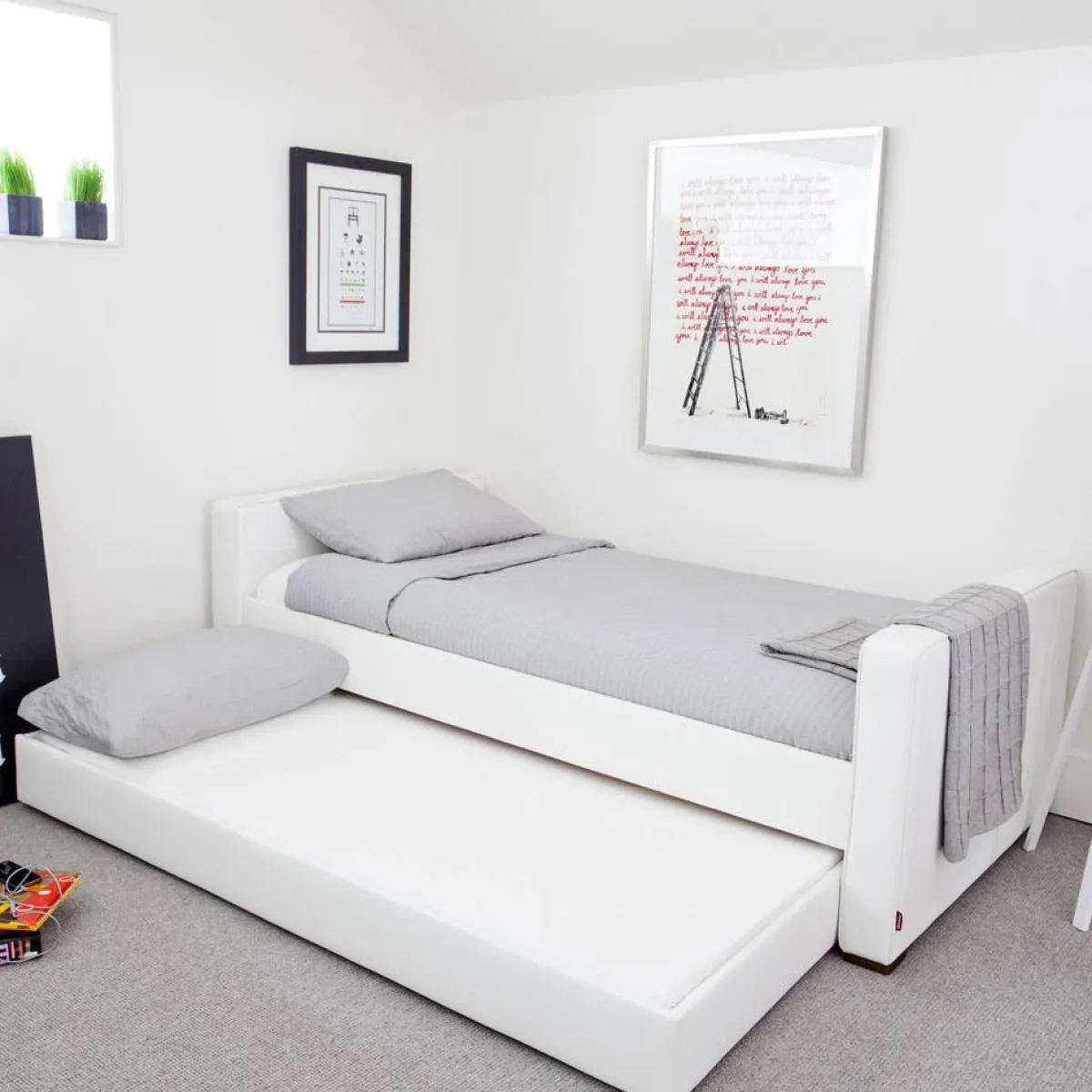 Bed Accessories|Twin Beds + Trundles-Monte Design Twin/Double Trundle Drawer - Fabric