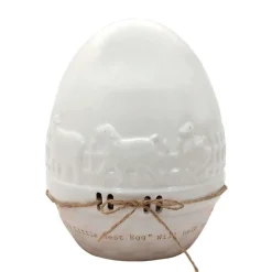 Decorative Objects-Child To Cherish Twine Country White Nest Egg