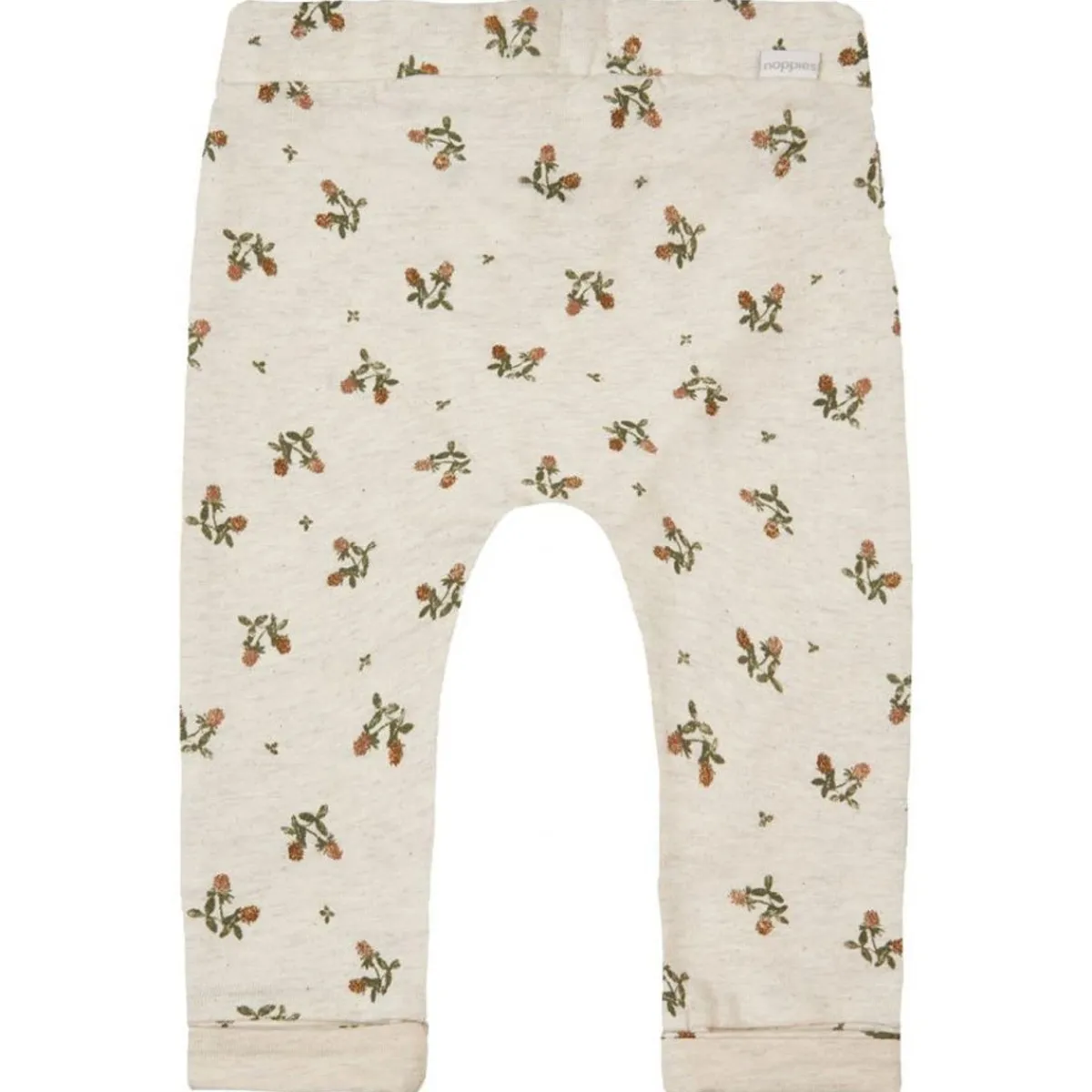 Pants-Noppies U Pants Jersey Comfort - Niger AOP Oatmeal Melange