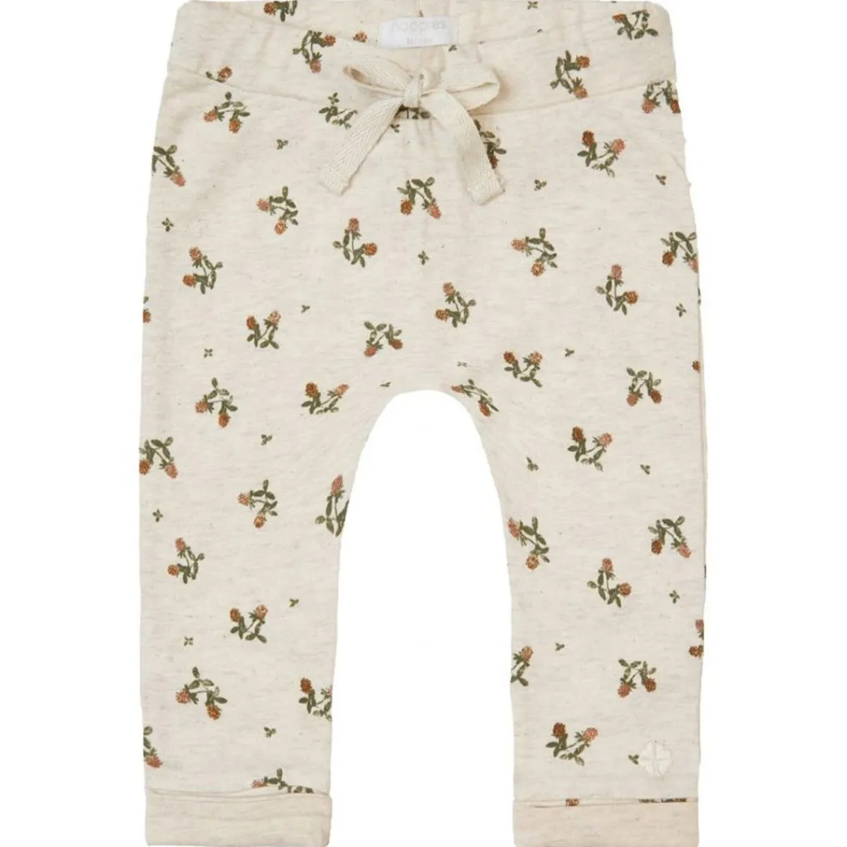 Pants-Noppies U Pants Jersey Comfort - Niger AOP Oatmeal Melange