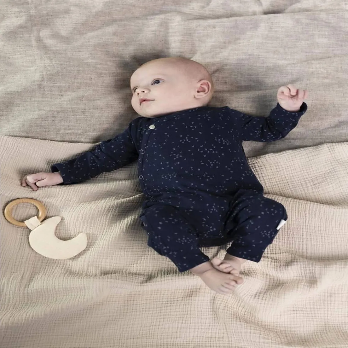 Rompers|Onesies-Noppies U Playsuit LS - Nuuk AOP