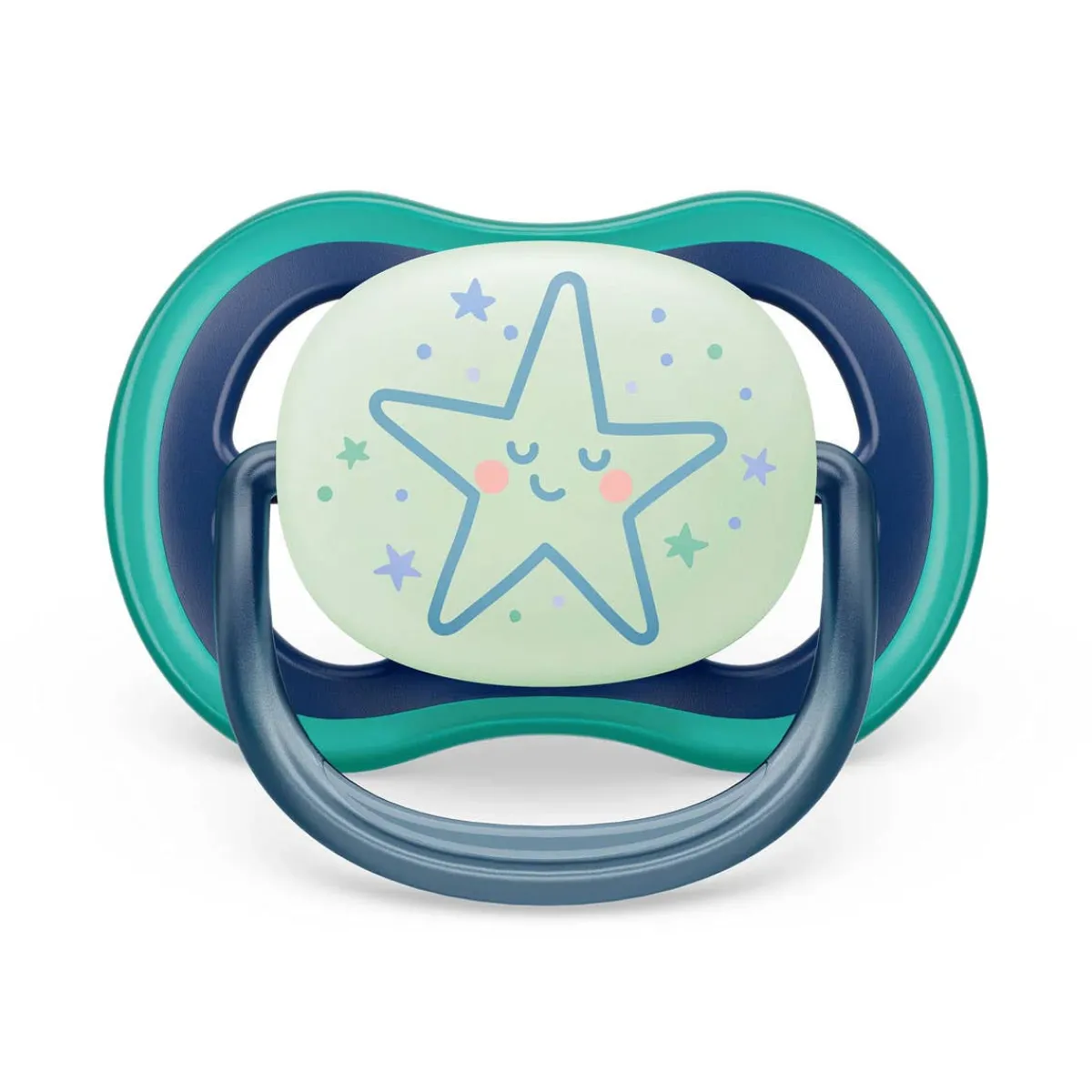 Pacifiers + Clips-Philips Avent Ultra Air Night Pacifier 6-18M (2 Pack)