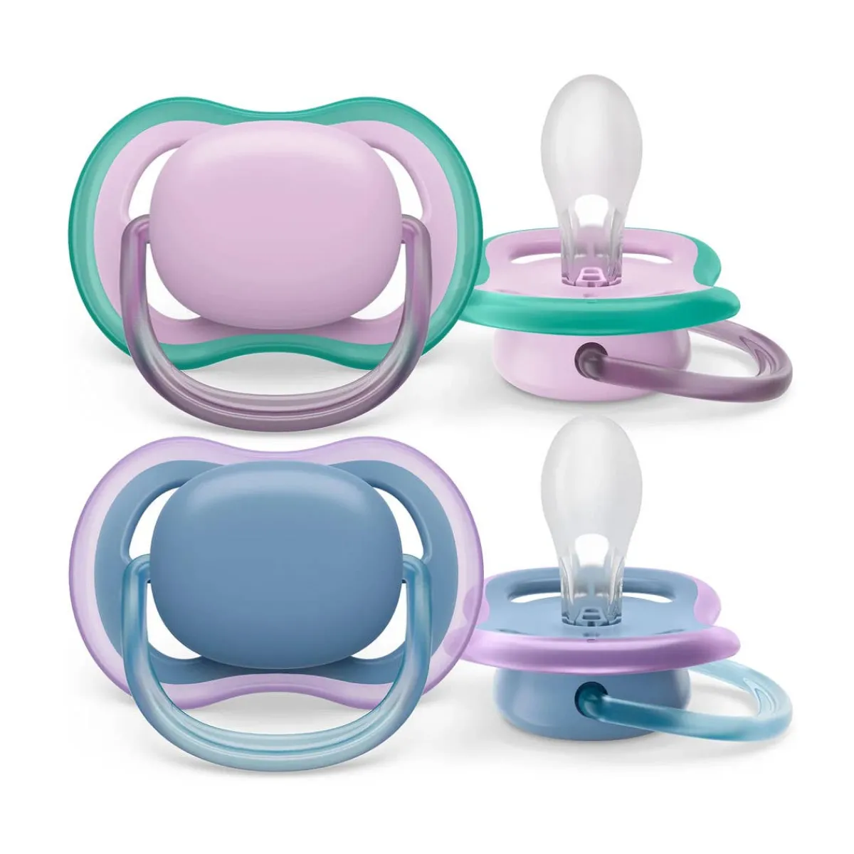 Pacifiers + Clips-Philips Avent Ultra Air Pacifier 6-18M (2 Pack)