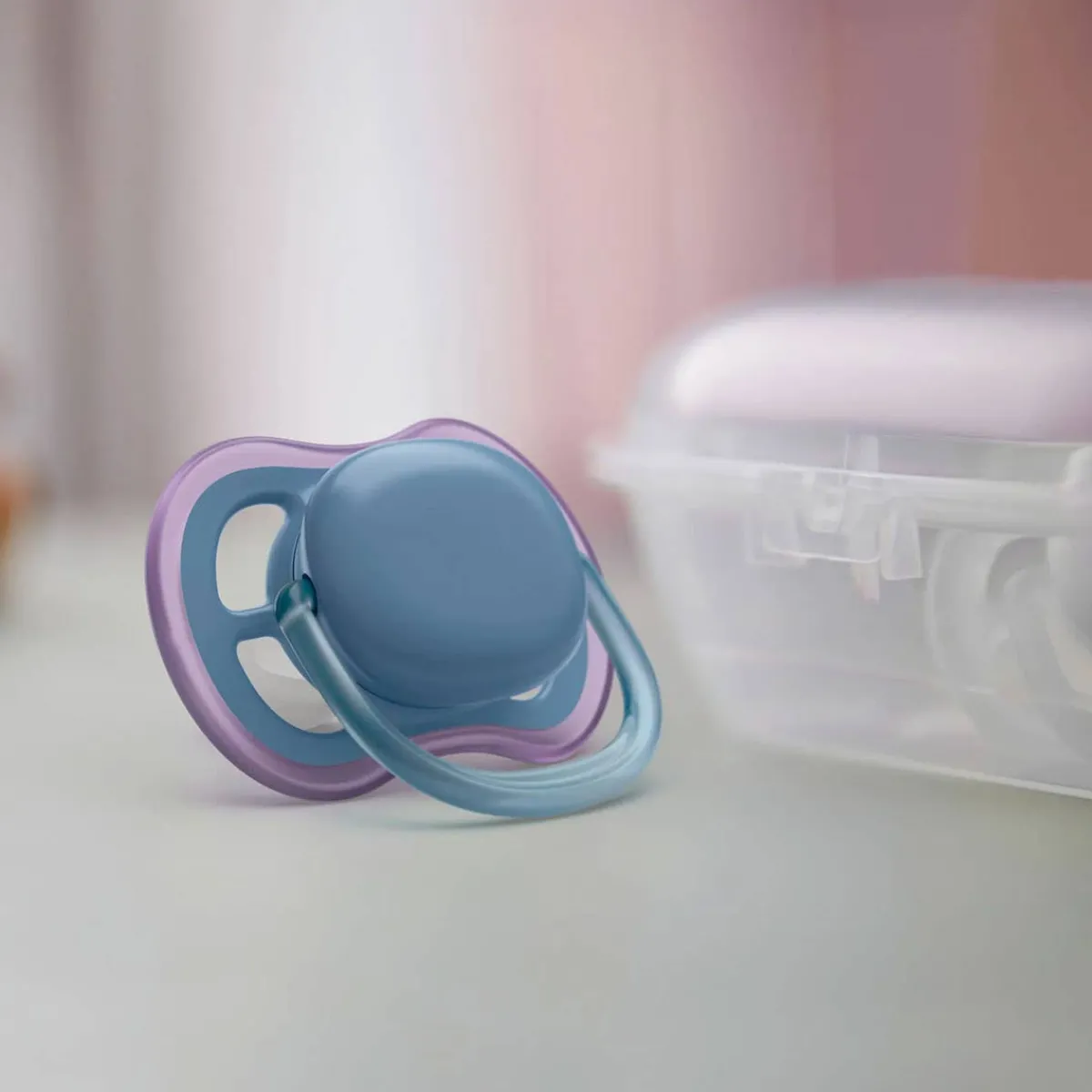Pacifiers + Clips-Philips Avent Ultra Air Pacifier 6-18M (2 Pack)