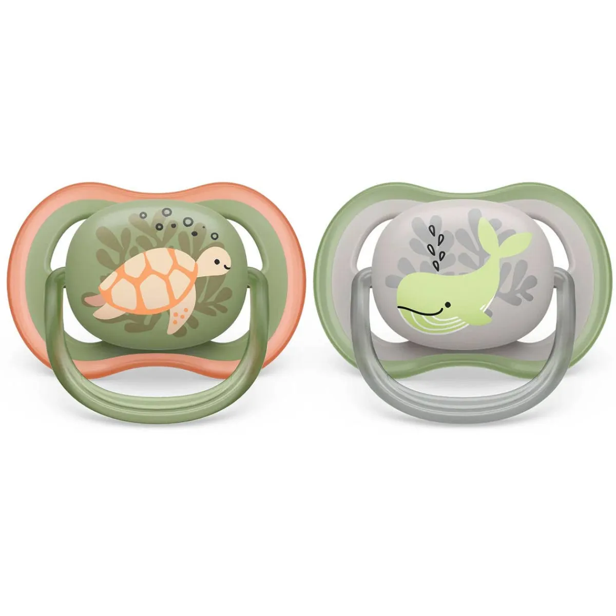 Pacifiers + Clips-Philips Avent Ultra Air Pacifier 6-18M (2 Pack)