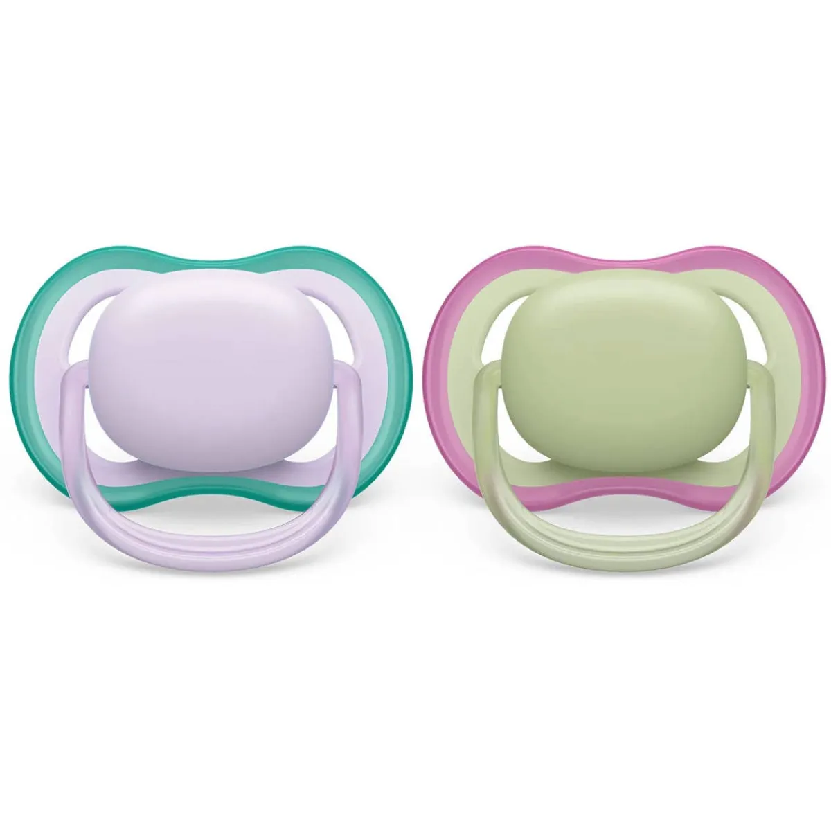 Pacifiers + Clips-Philips Avent Ultra Air Pacifier 0-6M (2 Pack)