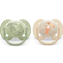 Pacifiers + Clips-Philips Avent Ultra Soft Pacifier (2 Pack)