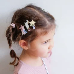 Hair Accessories-Mimi & Lula Unicorn Mini Clips